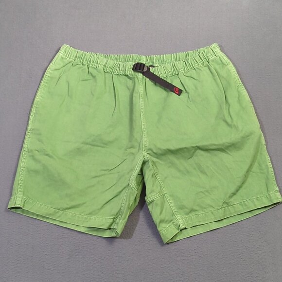 Gramicci Shorts Men's XXL Green Cotton Climbing Outdoor Hiking - Picture 1 of 10